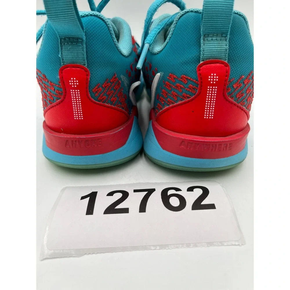 Nike Isofly Sneakers Boys 4.5Y Red Blue Mesh Basketball Shoes Lace Up Lot of 2